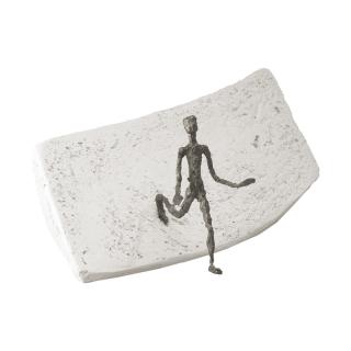 Bronzefigur Nye Veje af kunstner Luise Kött Gärtner