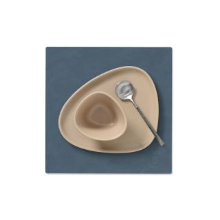 Tilbud mørkeblå dækkeserviet 28x28 cm Lind DNA nupo